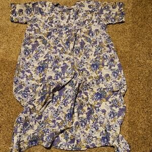Floral Maxi Dress/Indian Nightwear